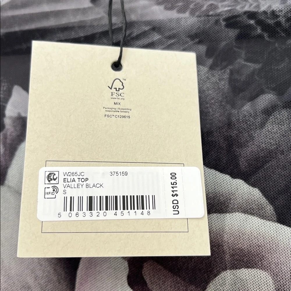 All Saints long sleeve top. Women’s size S - Picture 5 of 6